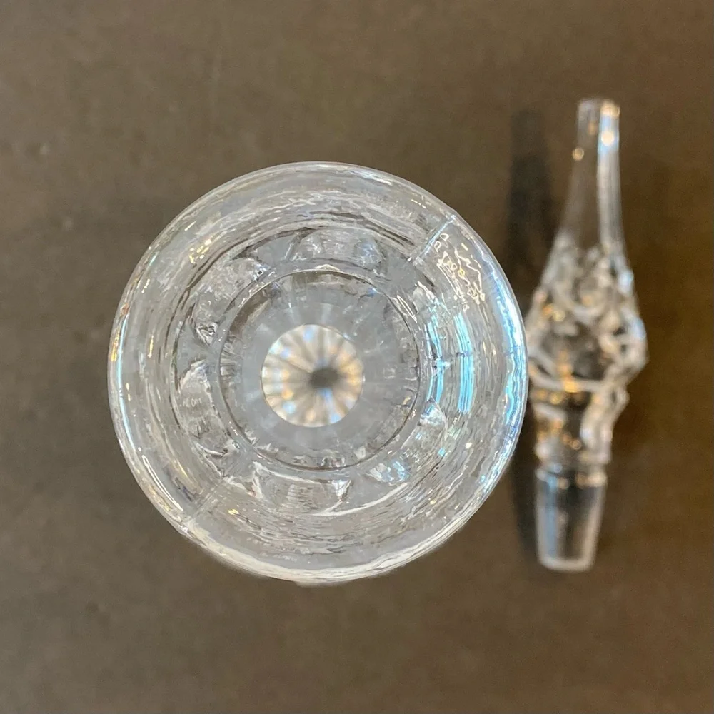 Vintage Princess House Liquor Decanter With Stopper 24% Lead Crystal, W. Germany